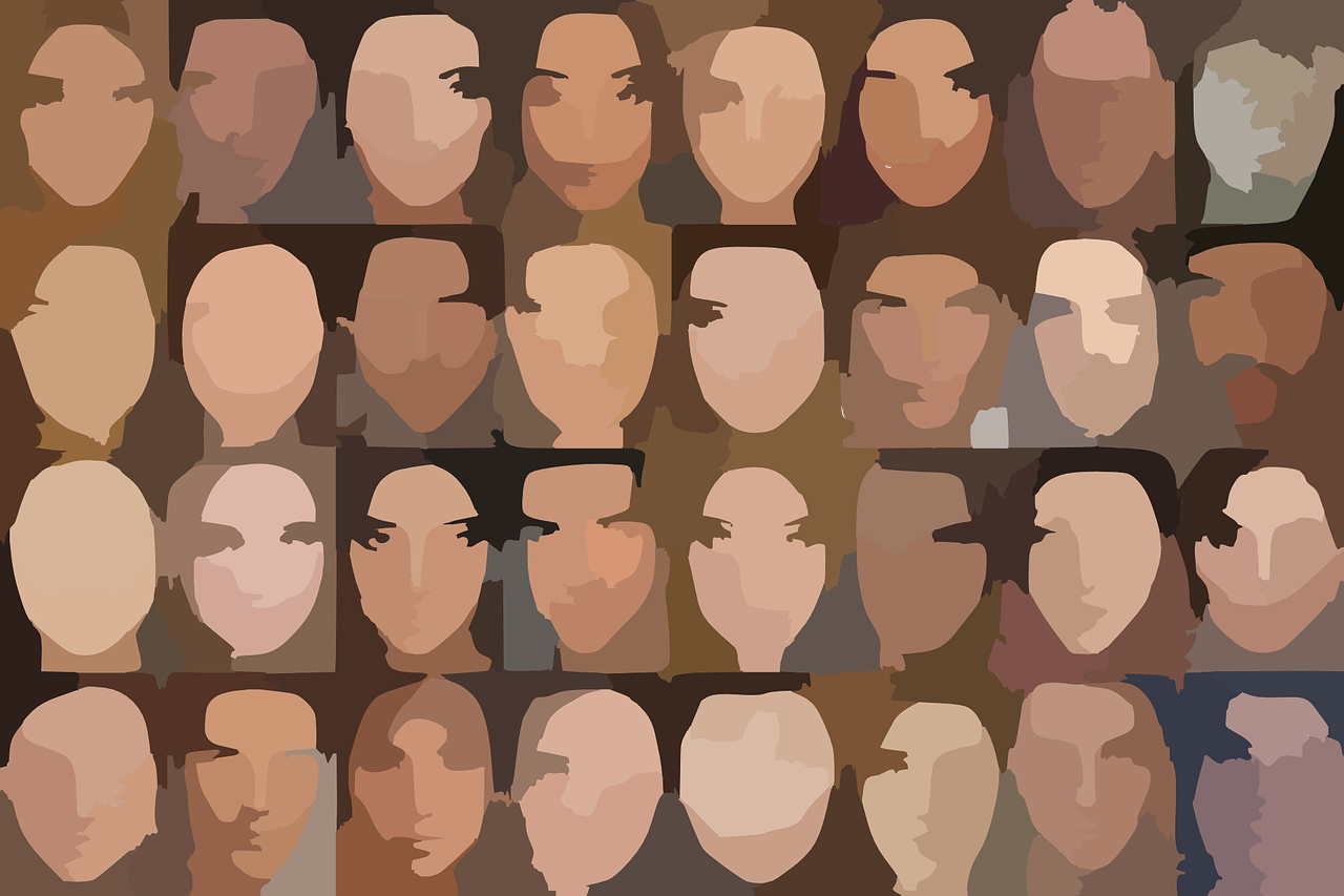 people faces collection