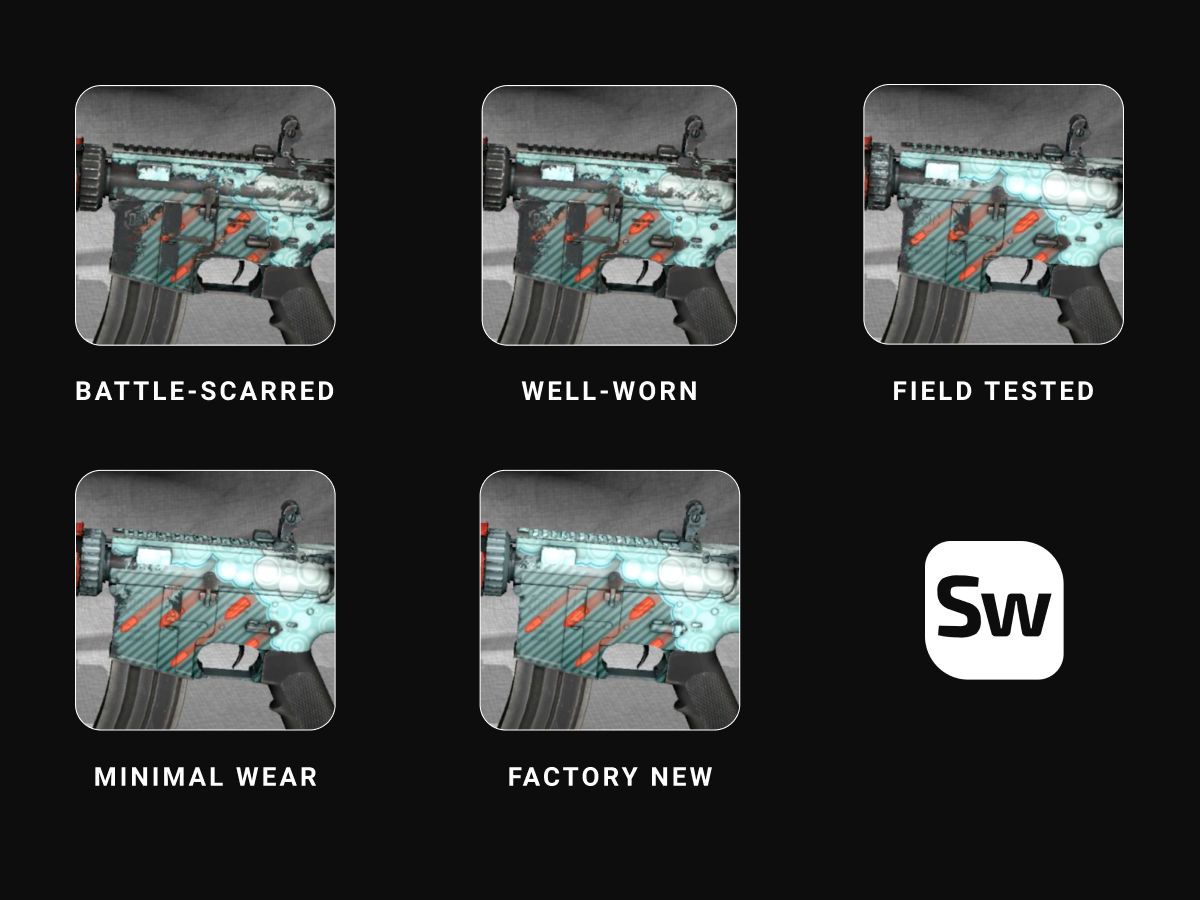 jeg er enig fragment lodret Everything You Need to Know about CS:GO Skin Wear - Skinwallet | CS:GO
