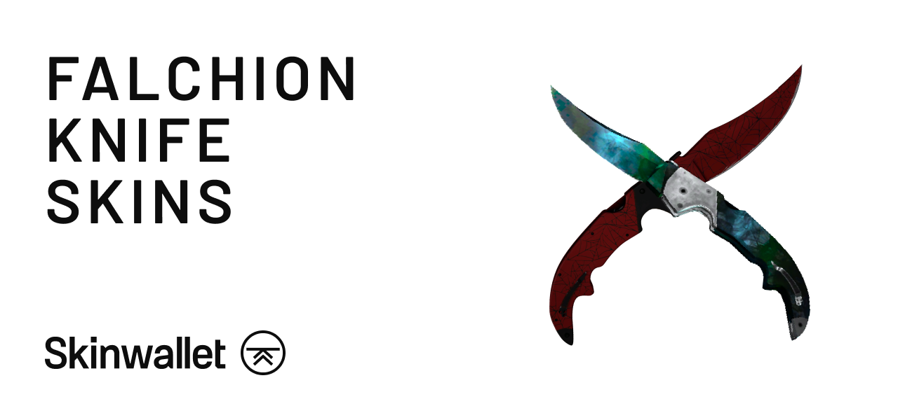 falchion knife skins gamma doppler crimson web