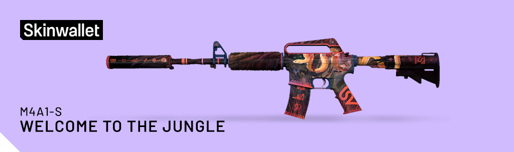 m4a1 s welcome to the jungle skin cs go operation broken fang case
