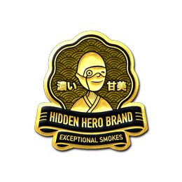 hidden hero foil sticker csgo