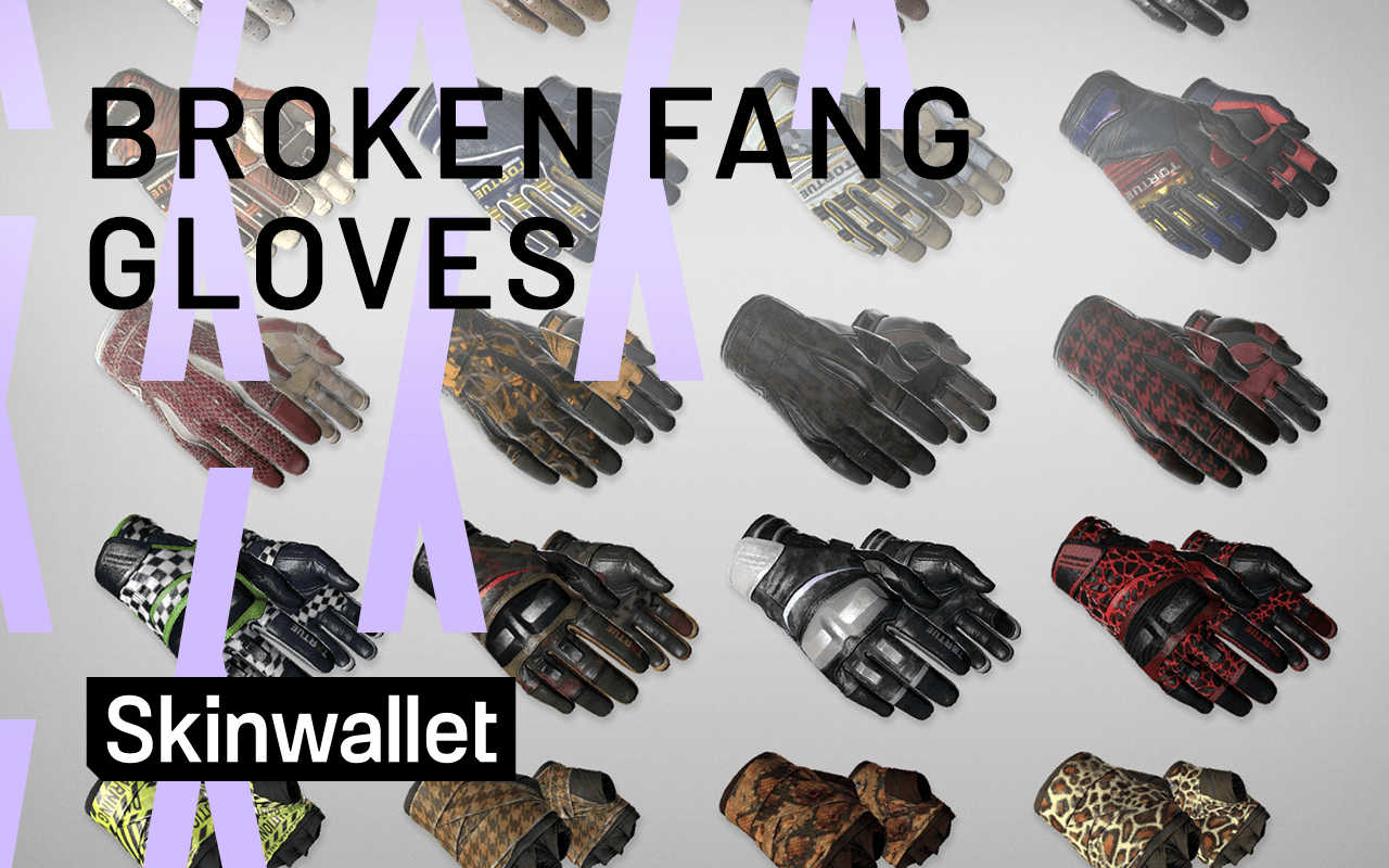 ТОП-5 перчаток операции Broken Fang, какова их актуальная рыночная стоимост...