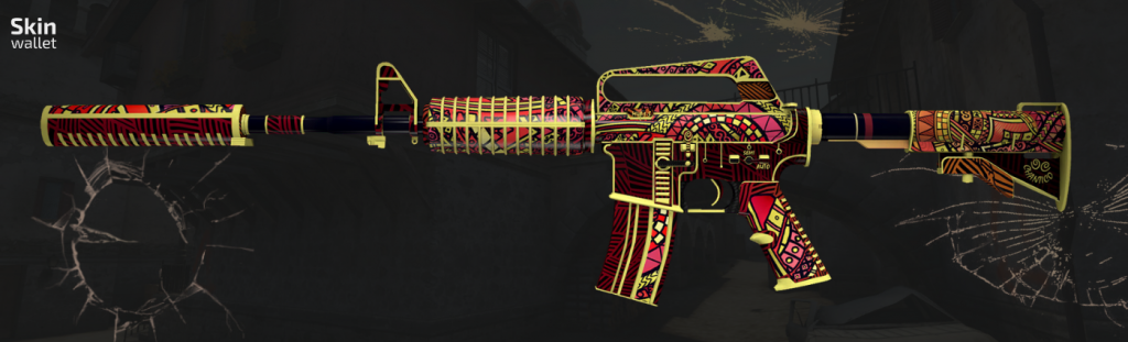 M4A1S chantico's fire csgo skin