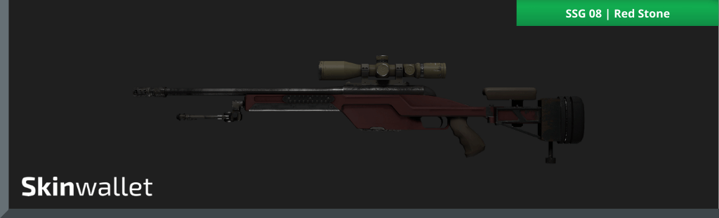 ssg 08 red stone csgo skin