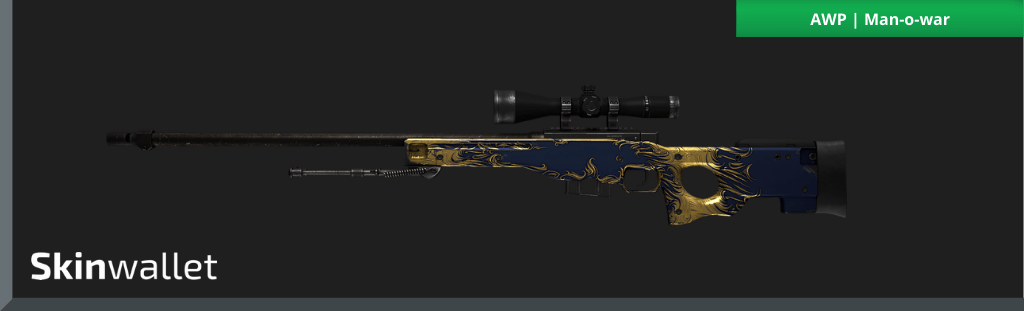 awp man-o'-war minimal wear csgo skin